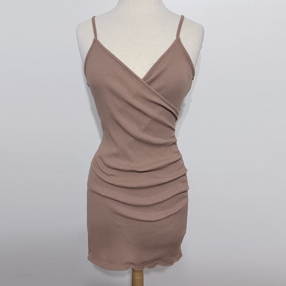 Faux Wrap Dress